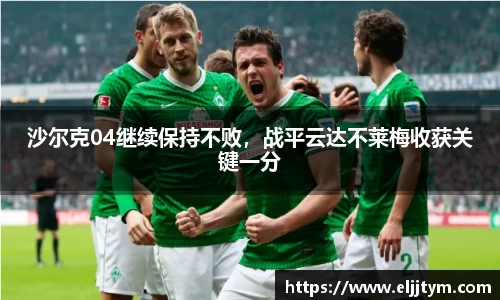 沙尔克04继续保持不败，战平云达不莱梅收获关键一分