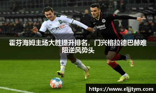 霍芬海姆主场大胜提升排名，门兴格拉德巴赫难阻逆风势头